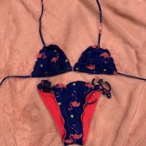 Flamingo bikini set
